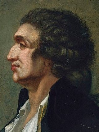 Portrait von Marquis de Condorcet