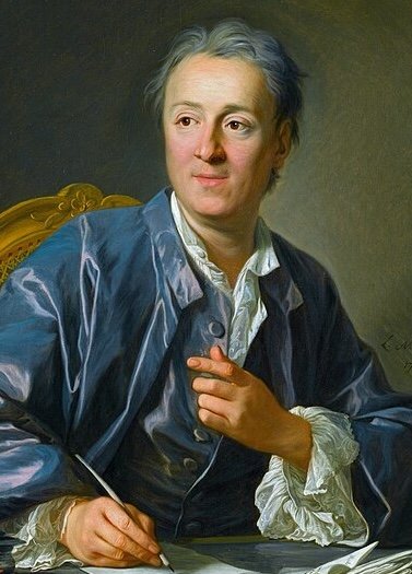 Portrait von Denis Diderot
