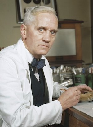 Portrait von Alexander Fleming