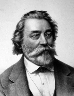 Portrait von Theophil von Hansen