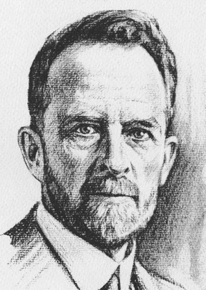 Portrait von Thomas Hunt Morgan