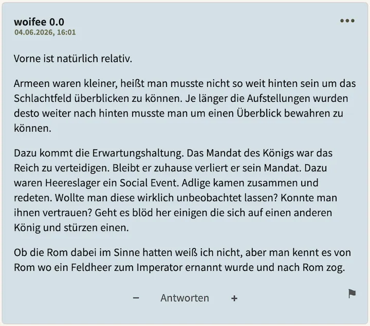 Bester Kommentar vom 4. Juni