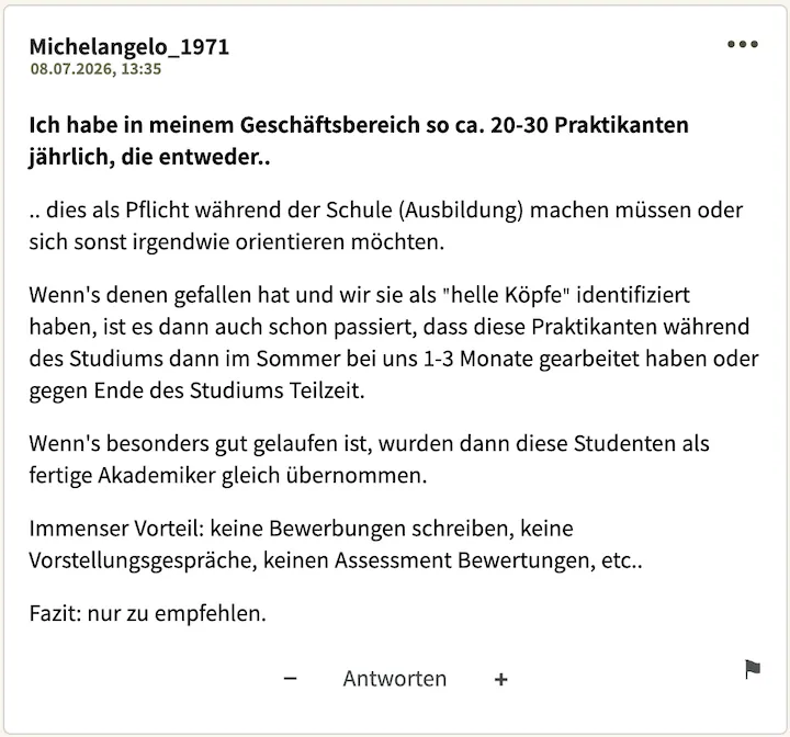 Bester Kommentar vom 8. Juli