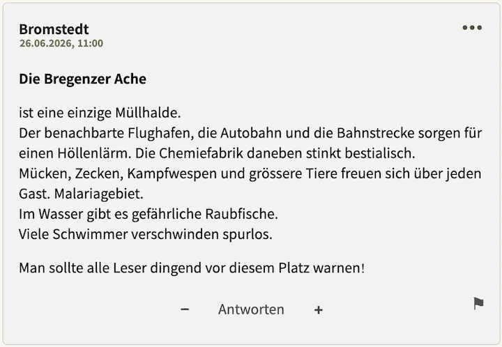 Bester Kommentar vom 26. Juni