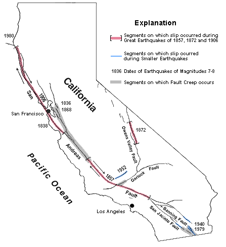 Picture of San Andreas Fault