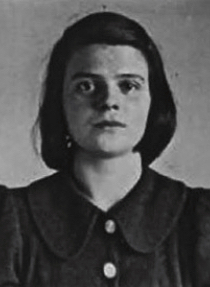 Portrait von Sophie Scholl